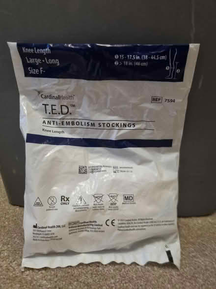 Photo of free New anti-embolism stockings (Abingdon Oxfordshire OX14) #1