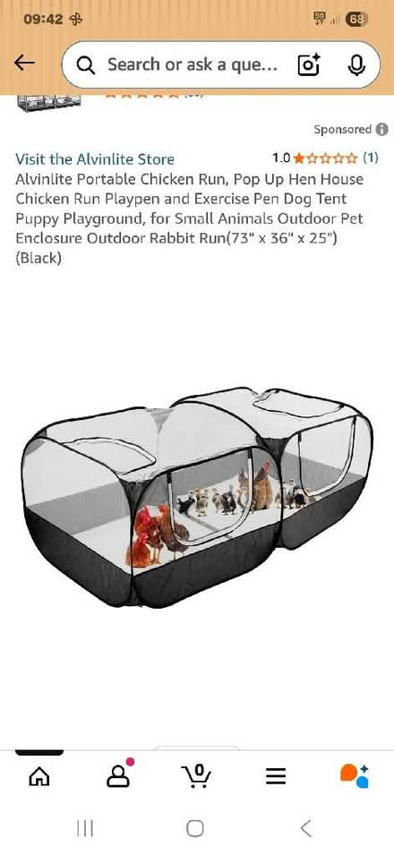 Photo of free Portable pet pen (Oldends Farm GL10) #3