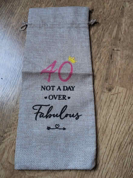 Photo of free 40th birthday bottle carrier (Bedford, MK40) #1