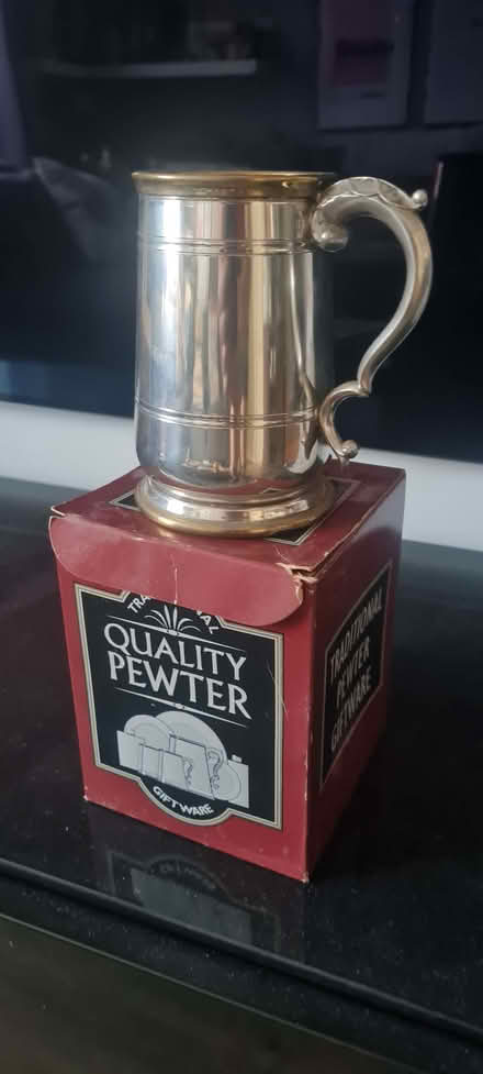 Photo of free Pewter tankard - never used but needs a clean (Stroud Green N4) #1