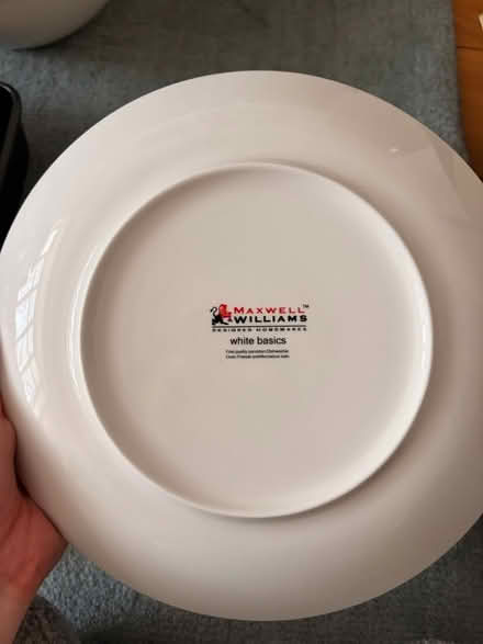 Photo of free X 3 white plates (Kew) #1