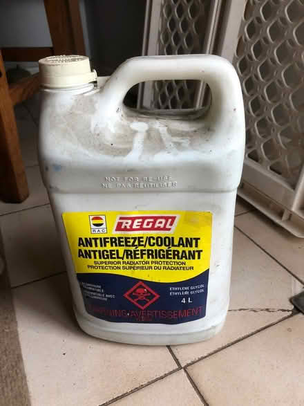 Photo of free Engine Antifreeze / Coolant (Toronto, Bloor and Ossington) #1