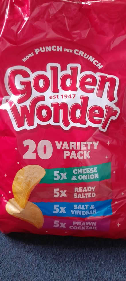 Photo of free 9 X giant variety pack of chrisps (EH16 6NF) #1