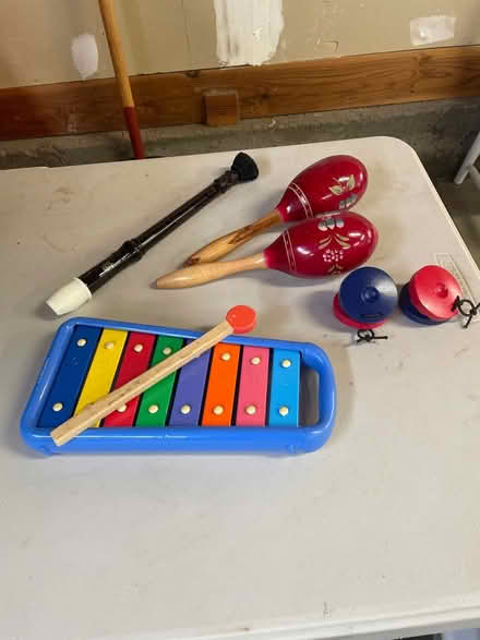Photo of free Bag of musical instruments (Ponderosa park neighborhood) #1