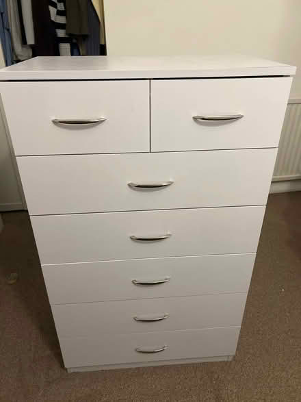 Photo of free White Chest of drawers (Greenstead CO4) #1