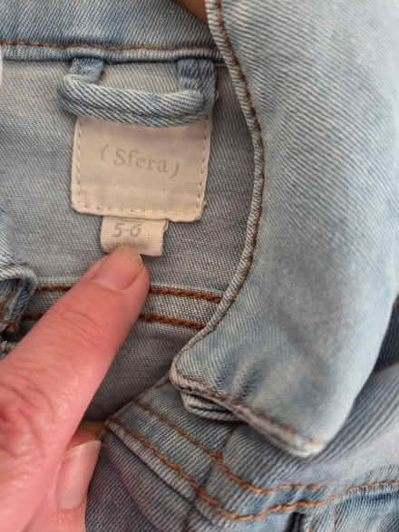 Photo of free 5-6 yo denim jacket (TW1) #1
