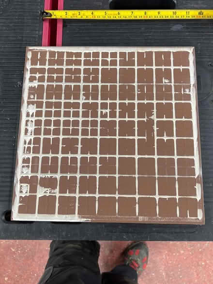 Photo of free 3 coloured tiles. 31cm x 31cm (Stoke on Trent. ST6) #2