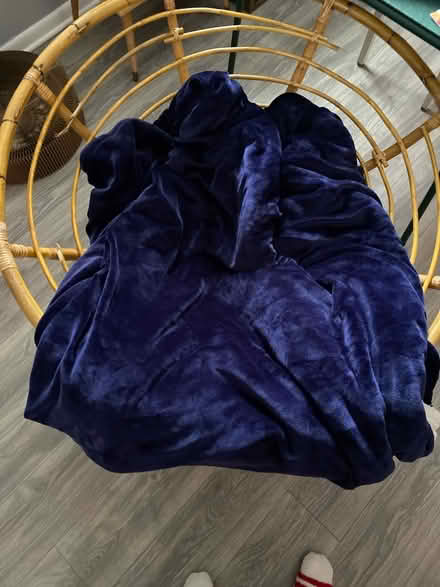 Photo of free Large Navy Blue Blanket (lisle, il) #1