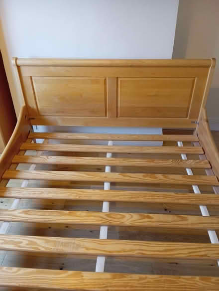 Photo of free Double Sleigh style bed (Stillorgan) #1