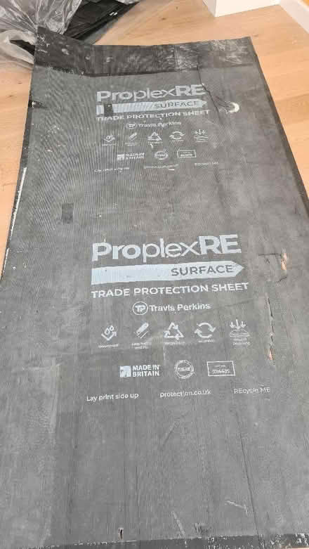 Photo of free Floor protection sheets (Weston Park) #1