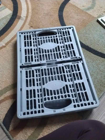 Photo of free Folding storage crate (Adamsdown CF24) #3