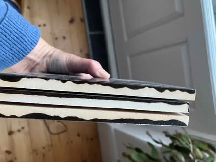 Photo of free 3 plain black tiles spare (West Bridgford NG2) #2