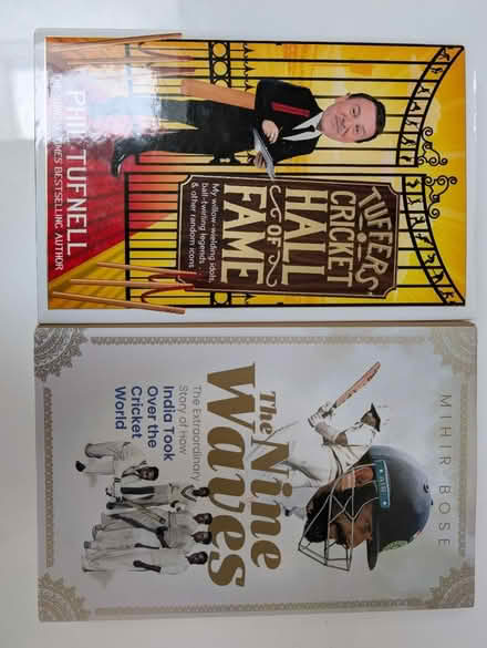 Photo of free 2 Cricket books (Raynes Park SW20) #1