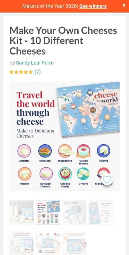 Photo of free Cheese making kit (Deepcar S36) #1