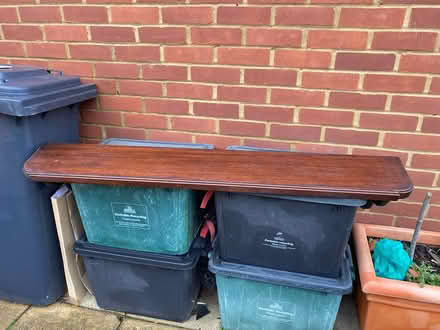 Photo of free Mahogany shelf (Cheshunt EN7) #1