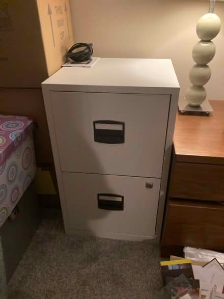 Photo of free Filing cabinet 2 drawer (Howhlill Quarries HG2) #1