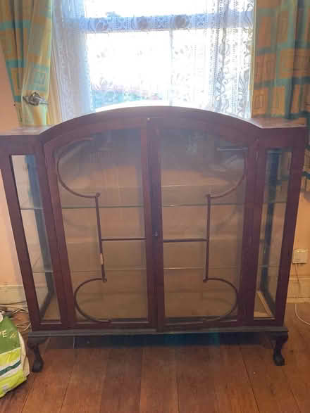 Photo of free Vintage dog leg glass cabinet (Colchester station CO4) #1