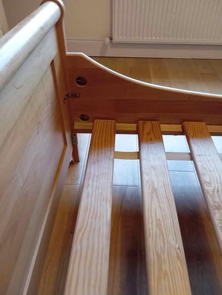 Photo of free Double Sleigh style bed (Stillorgan) #4