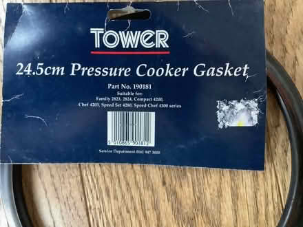 Photo of free Pressure cooker gasket (Drum Brae EH4) #1