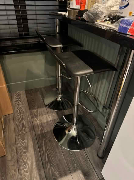 Photo of free Pair of bar stools (Mayfair W1K) #2