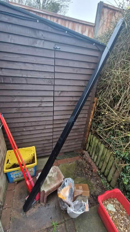 Photo of free Black drain down pipe square (SG8) #1
