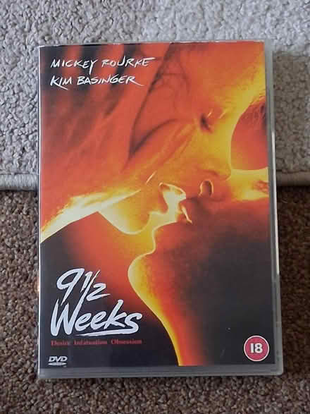 Photo of free 9 1/2 weeks DVD (Dunfermline KY12) #1
