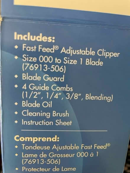 Photo of free Oster hair clipper (Dufferin & Eglinton) #2