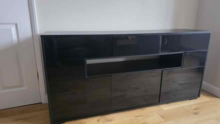 Photo of free Black gloss fronted Sideboard (Trimley st Mary, IP11) #1