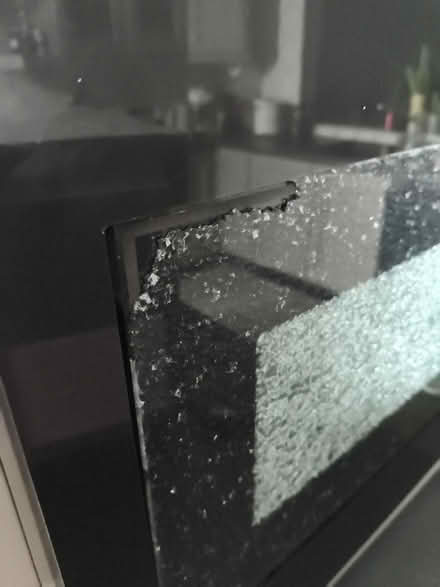 Photo of free Microwave, broken glass (Bradway S17) #3