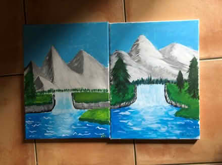 Photo of free 2 x canvases to paint over (Stoke Gifford BS34) #1