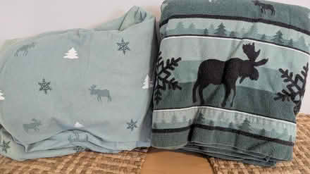 Photo of free Flannel Sheets (Magoun Sq) #1