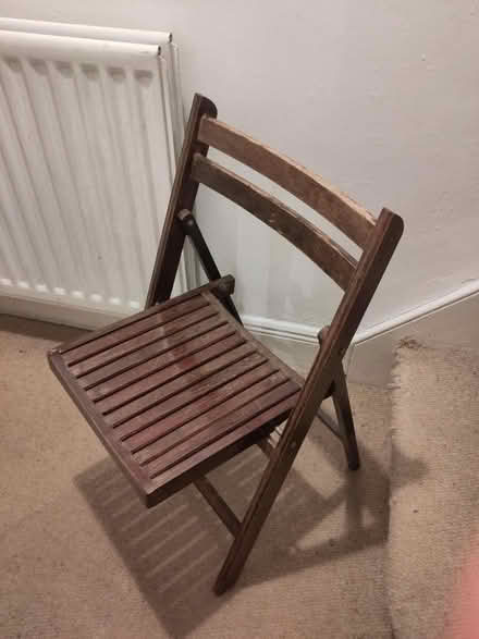 Photo of free Three fold out wooden chairs (Bristol BS3) #2