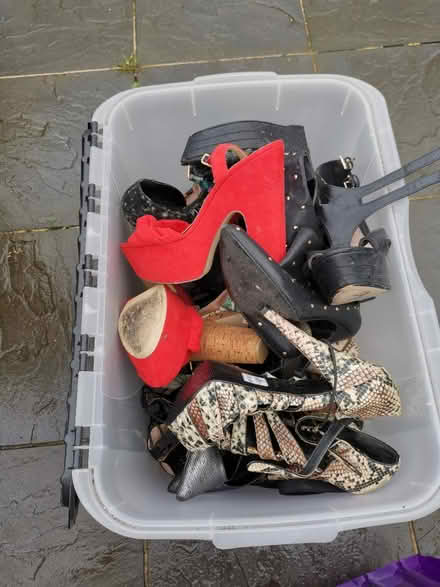 Photo of free Massive box of women's shoes (Chessington KT9) #1