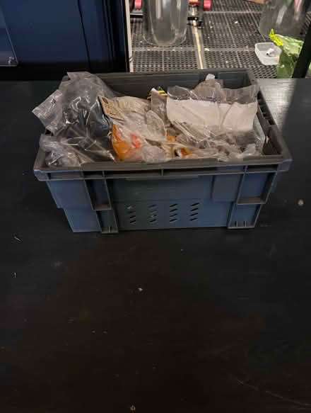 Photo of free Box of kitchen cupboard accessories (Lambs Green RH12) #1