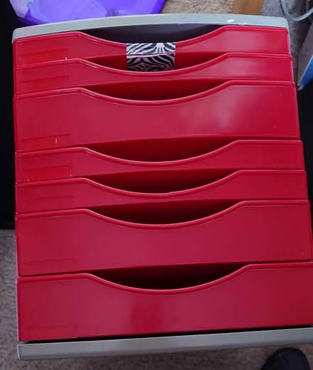 Photo of free Plastic filing drawers (West Bedhampton PO9) #1