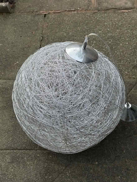Photo of free Pendant Wire ceiling light 50cm diameter (Morley Green SK9) #2