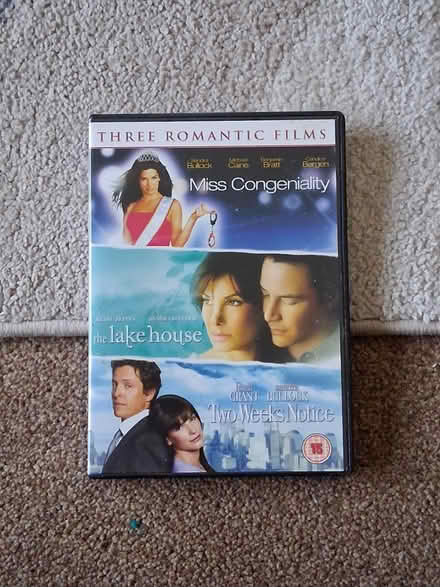 Photo of free DVD - 3 Sandra Bullock films (Dunfermline KY12) #1