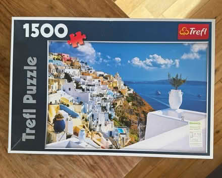 Photo of free 1500 piece Santorini puzzle (Fareham PO16) #1