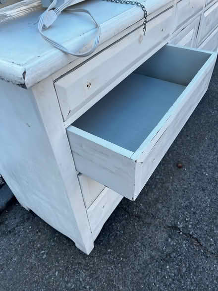 Photo of free Solid Wood Long Dresser/Buffet (Smithtown) #2