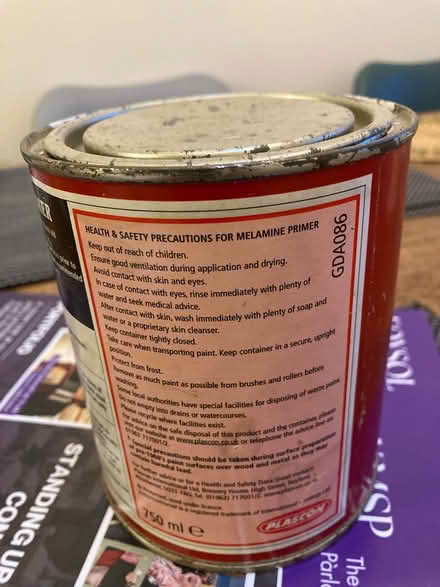 Photo of free Melamine primer (Edinburgh EH5) #1