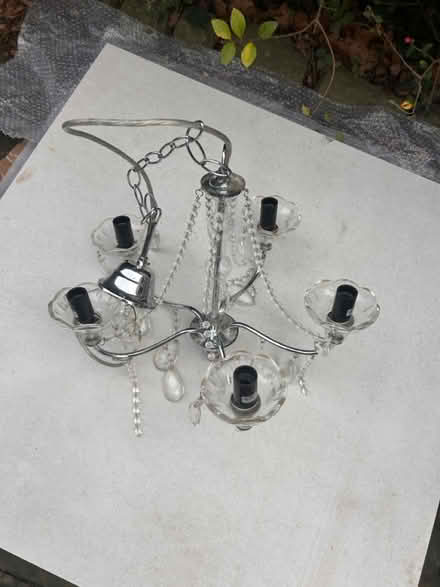 Photo of free Chrome chandelier (Bramhall SK7) #1