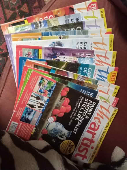 Photo of free 13 copies of The Artist magazine (Ba2 6SN) #1