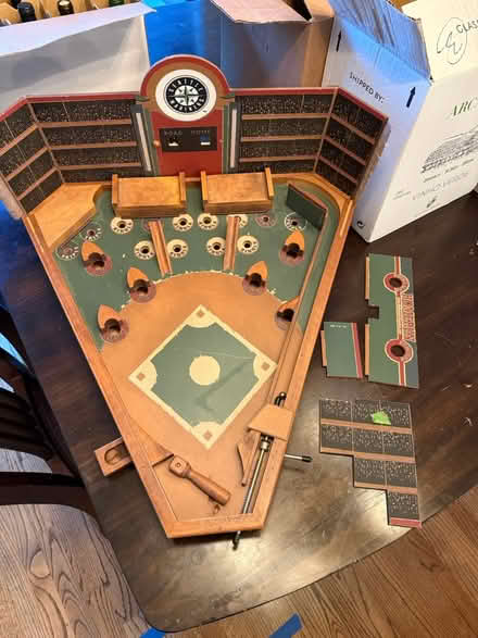 Photo of free Mariners/baseball themed pin ball (Laurelhurst) #1