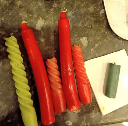Photo of free Candles: Assorted tapers and stubs (Dalston E8) #1