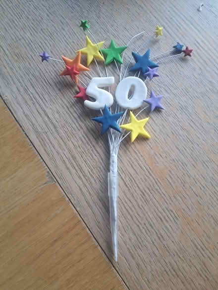 Photo of free 50th cake topper (Botley OX2) #1
