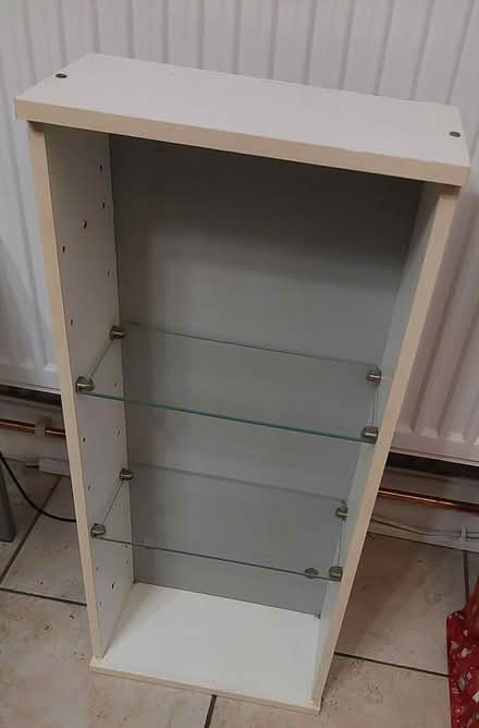 Photo of free Small white wall shelving unit (bramley LS13) #1