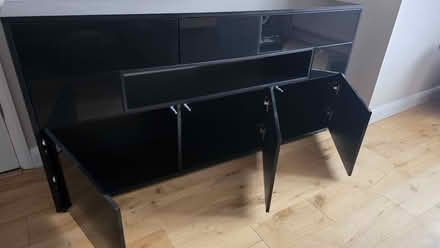 Photo of free Black gloss fronted Sideboard (Trimley st Mary, IP11) #2
