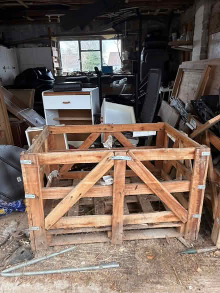 Photo of free Wooden crate (Weston bath) #1