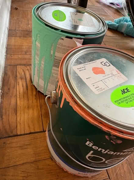 Photo of free Lots of Acrylic Paint-Bright Colors (Petworth) #2