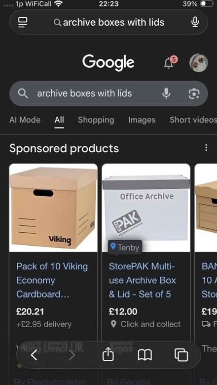 Photo of Archive boxes (Ifton Heath SY11) #1